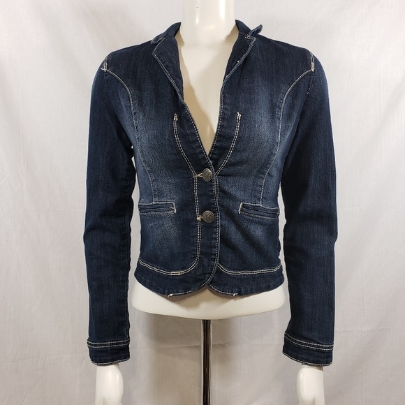 Maurices Jackets & Blazers - Maurices blue Jean denim jacket sz small